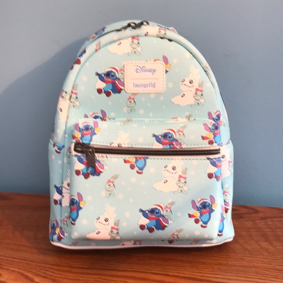 Disney Loungefly New with Tags Stitch Christmas - Picture 2 of 6